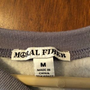 Star patterned sweatshirt